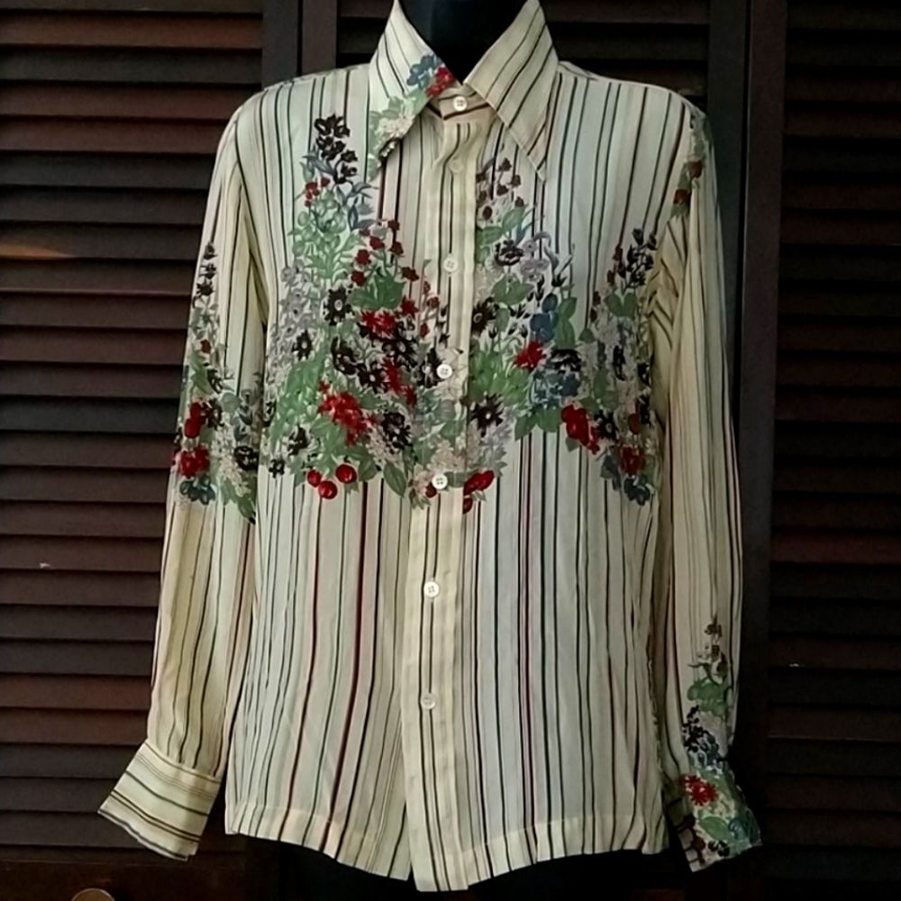 Silk Cowgirl/boy Button Shirt